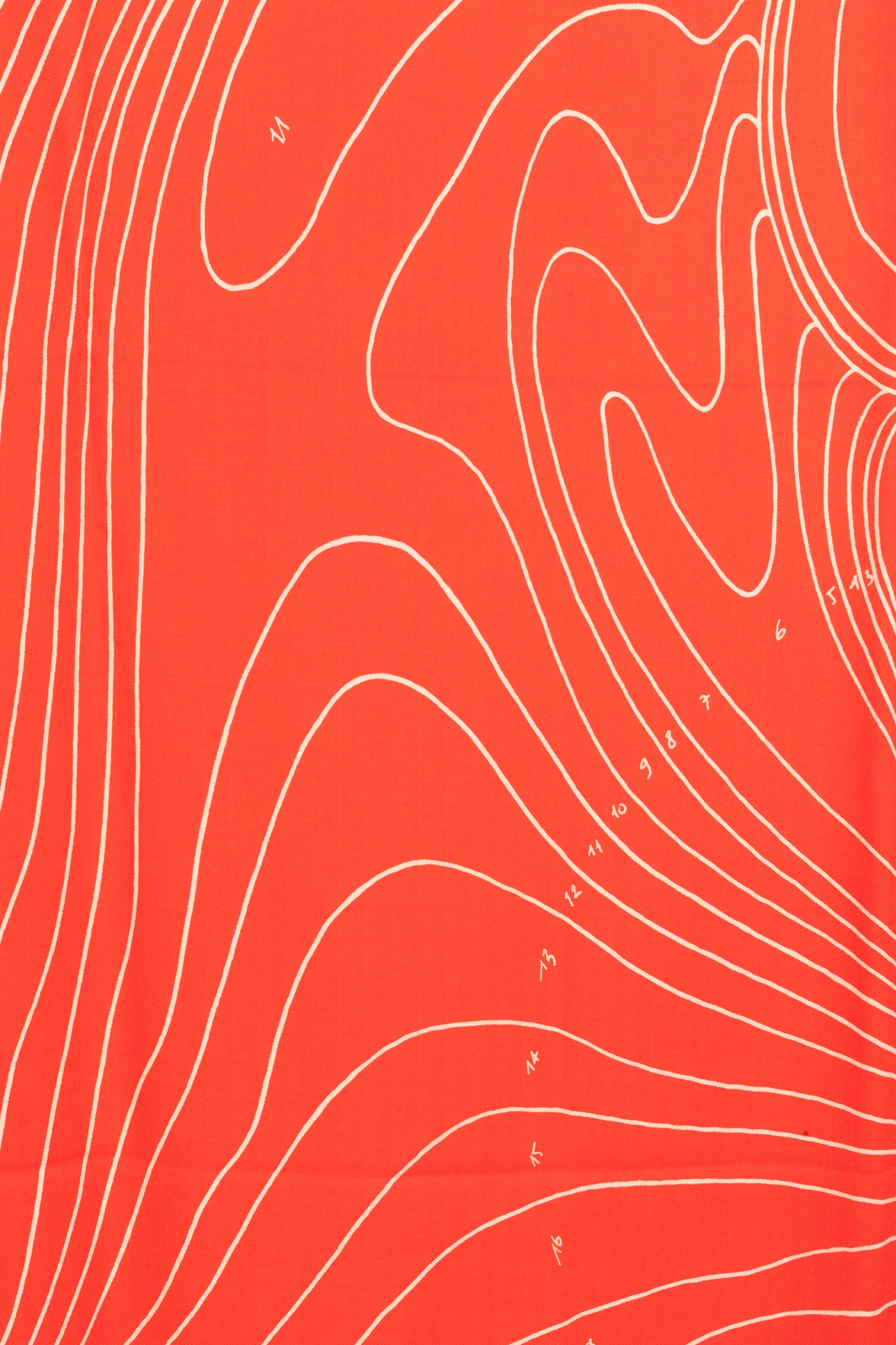 Foulard "Pégase Paysage" Hermès