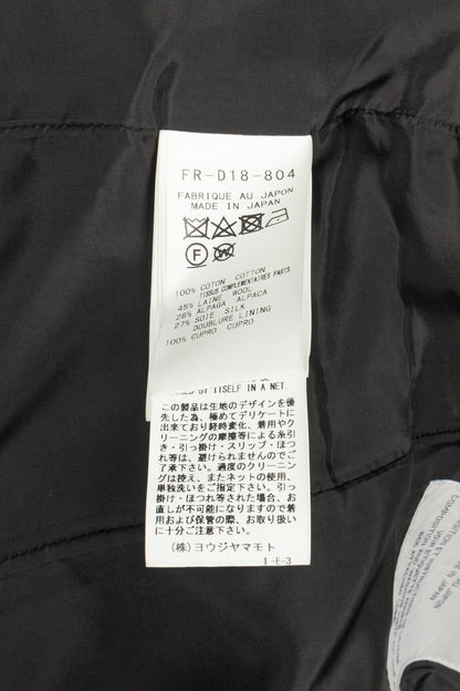 Manteau Yohji Yamamoto