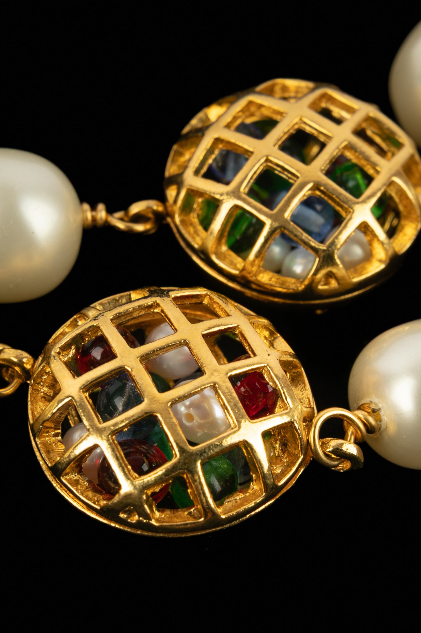 Collier de perles Chanel 1990's