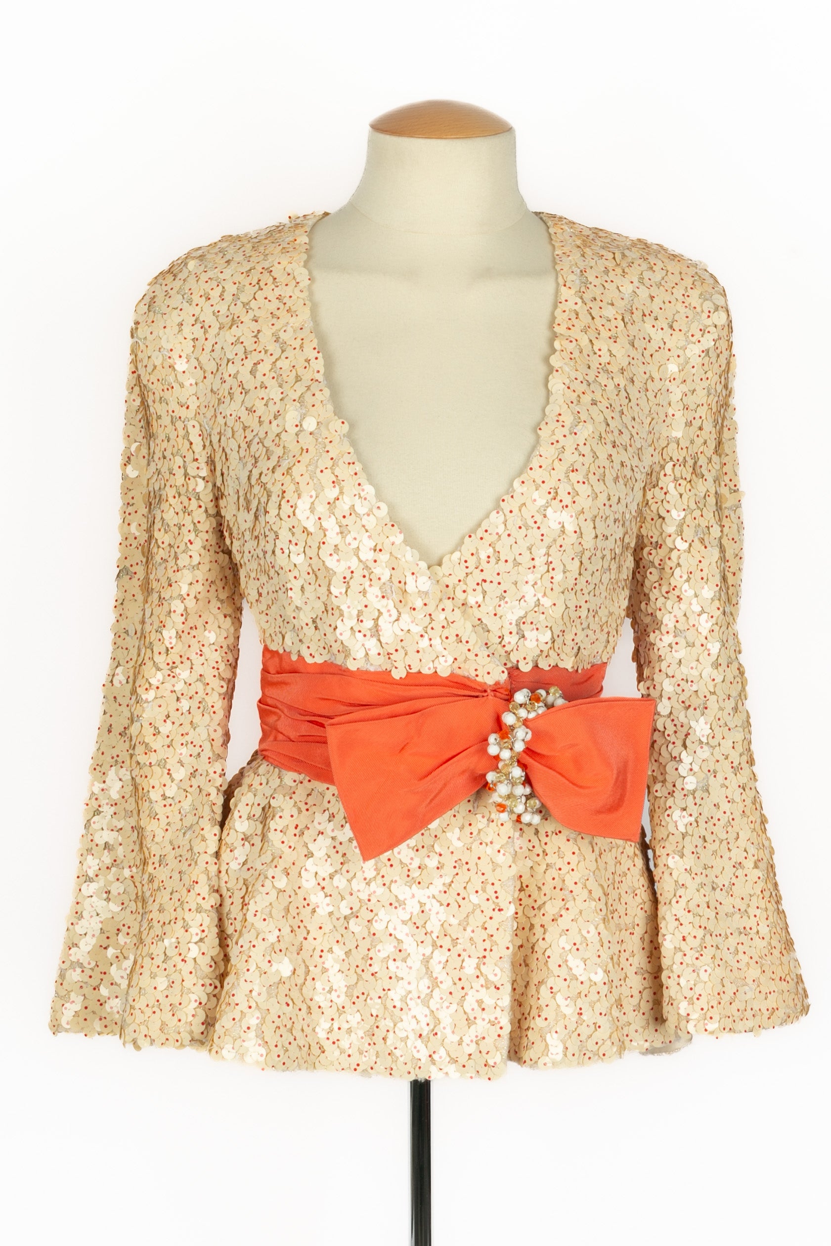 Veste Paco Rabanne Haute Couture été 1989