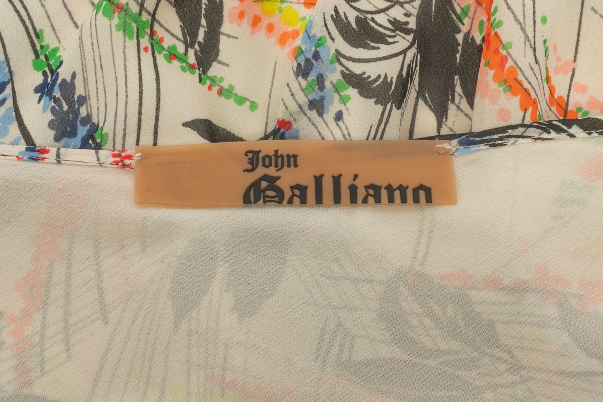 Jupe "Indian" John Galliano été 2003