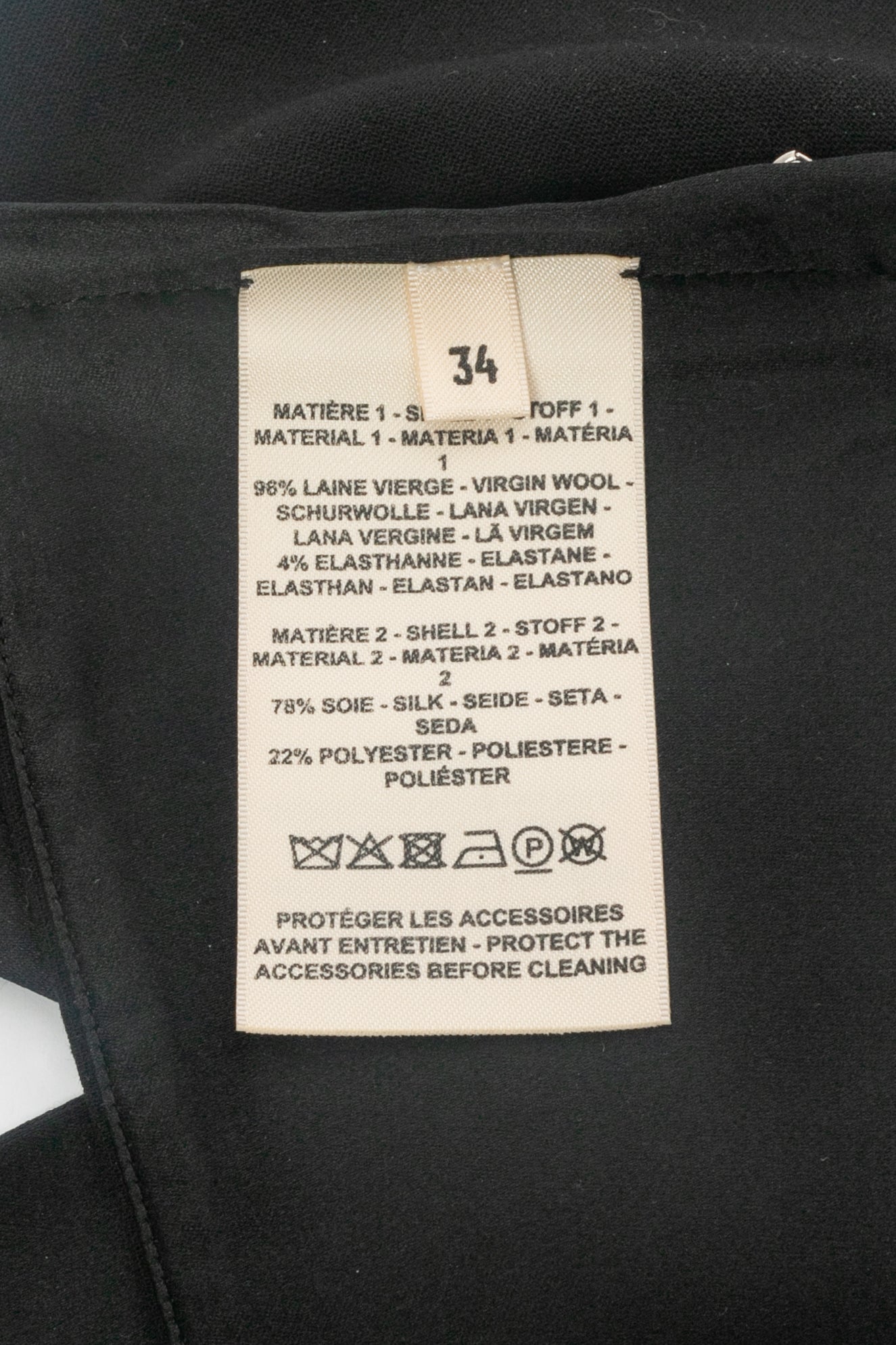 Haut noir Hermès