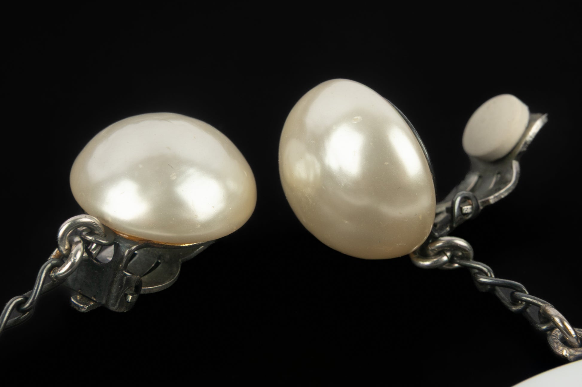 Boucles d'oreilles cc Chanel 1996