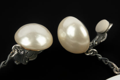 Boucles d'oreilles cc Chanel 1996