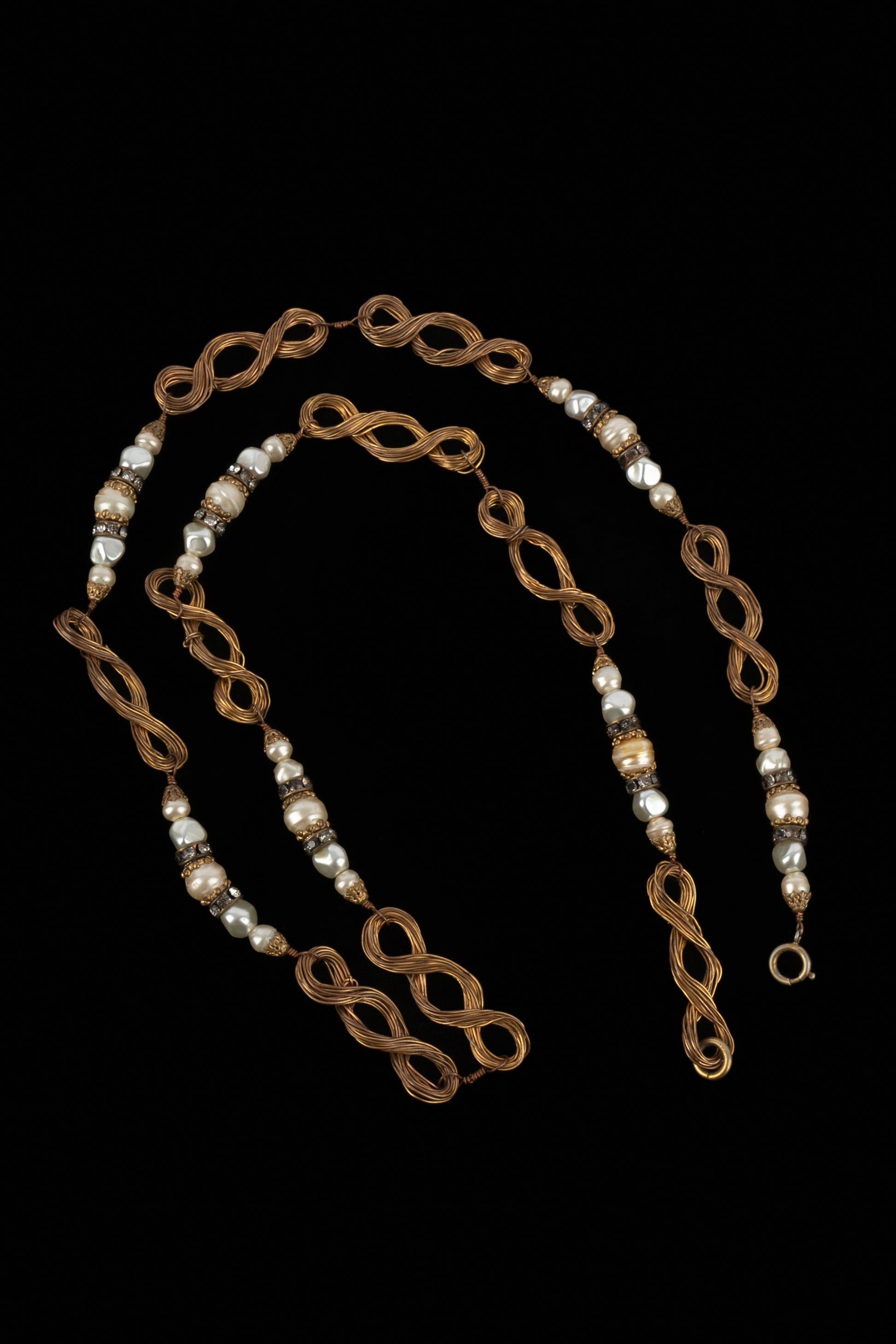 Collier sautoir Chanel 1960's
