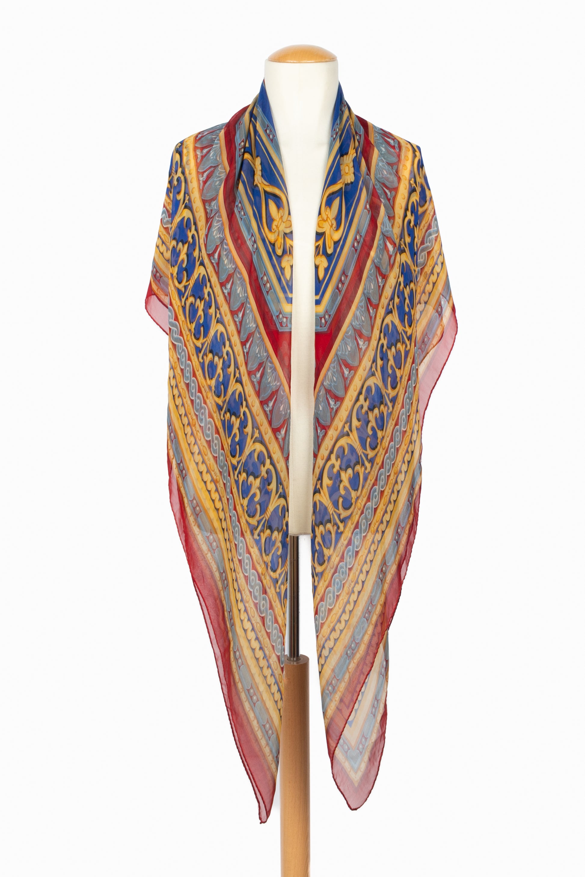 Foulard en mousseline Fendi