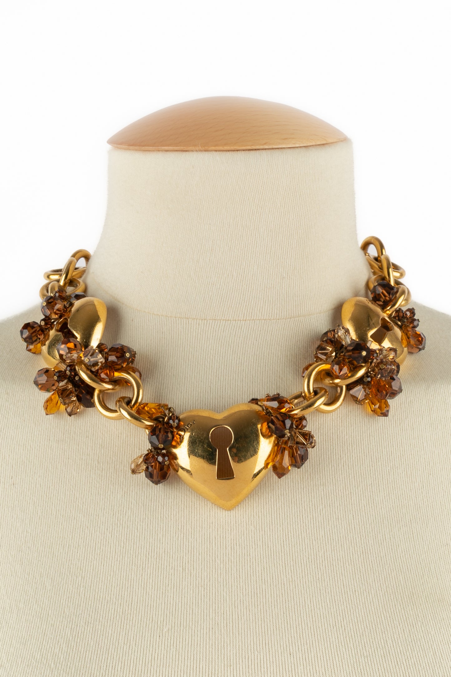 Collier "coeurs" Christian Dior