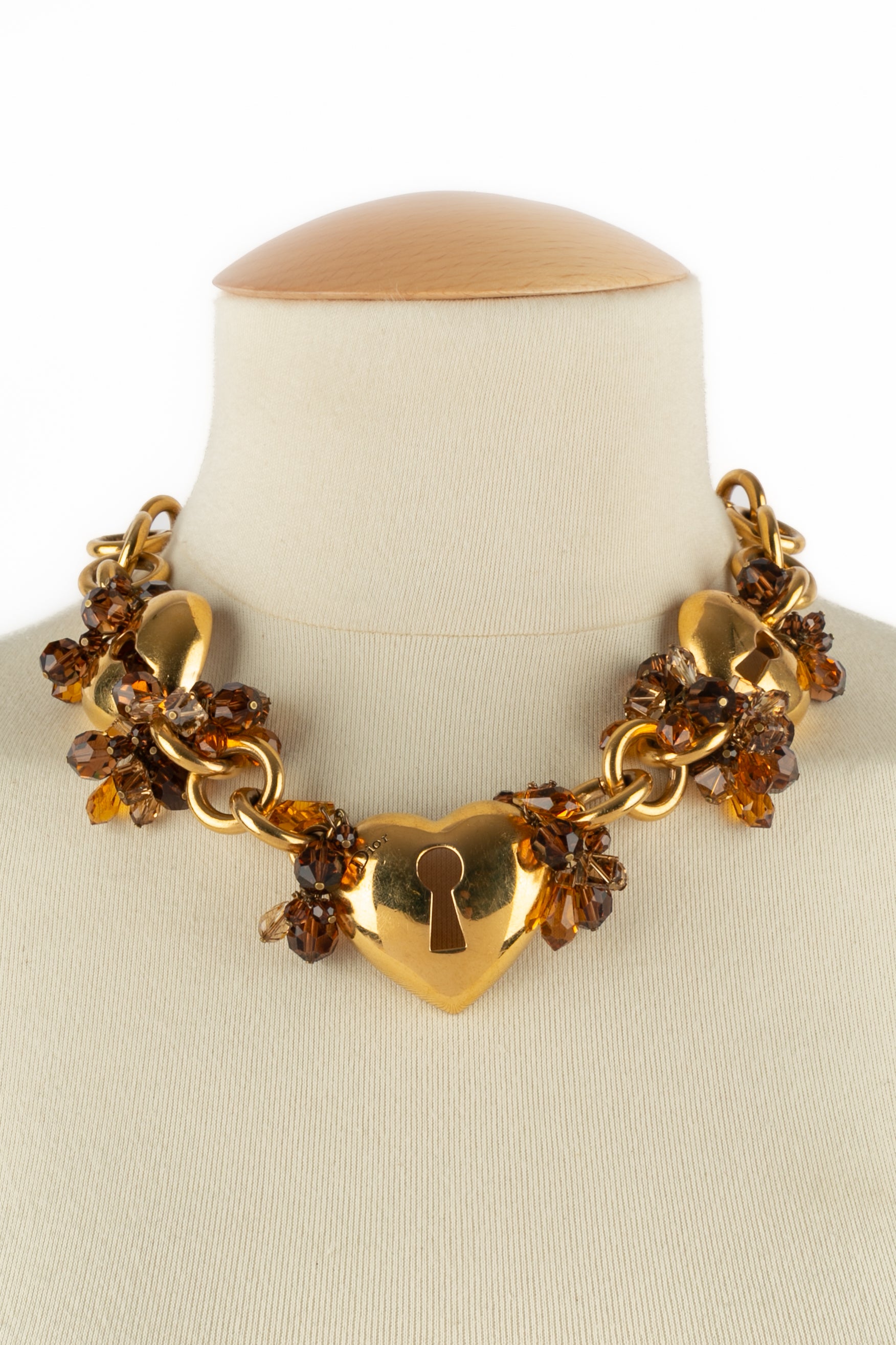 Collier "coeurs" Christian Dior