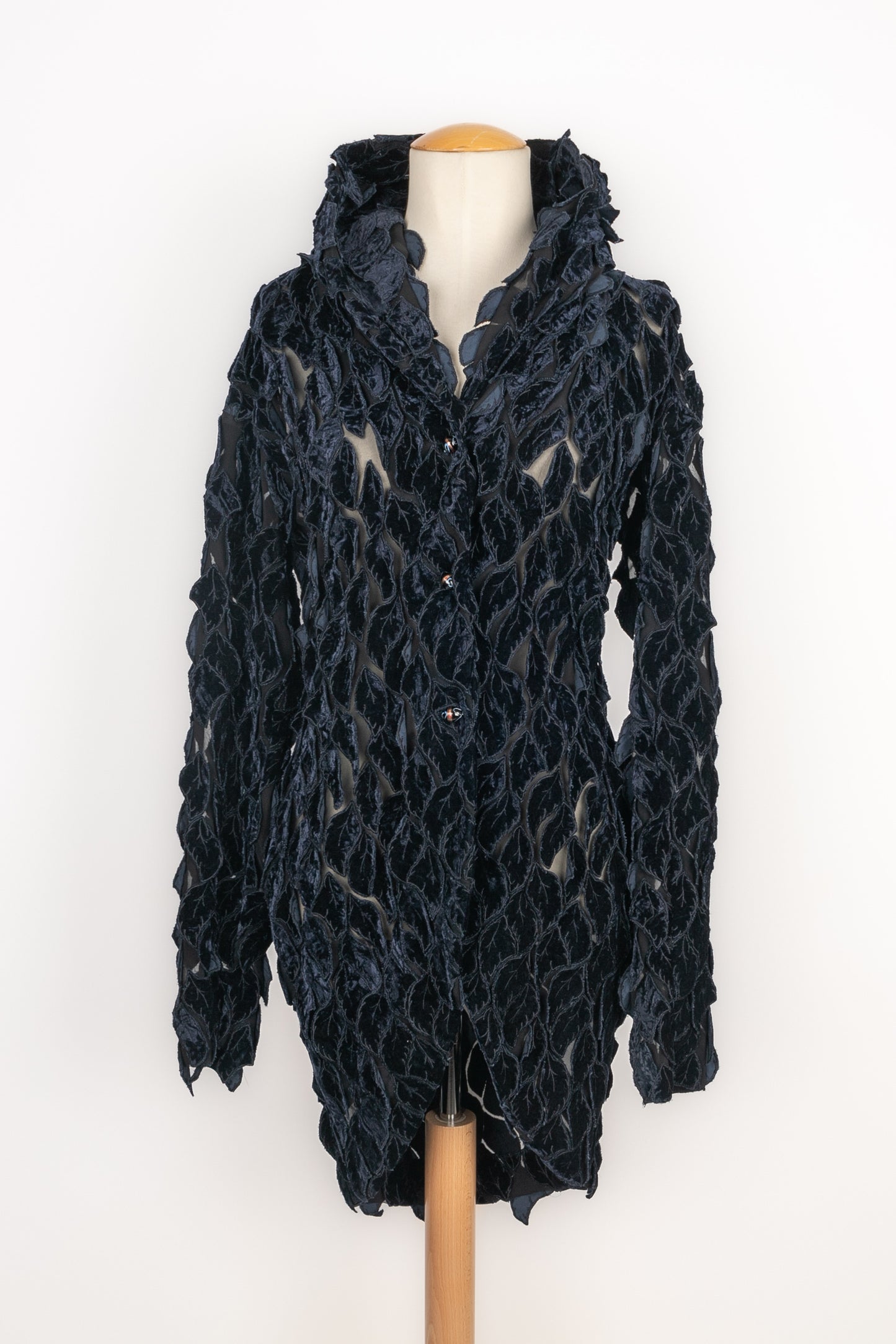 Gilet en velours Roméo Gigli