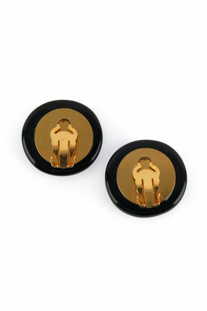 Boucles d'oreilles cc Chanel 1995