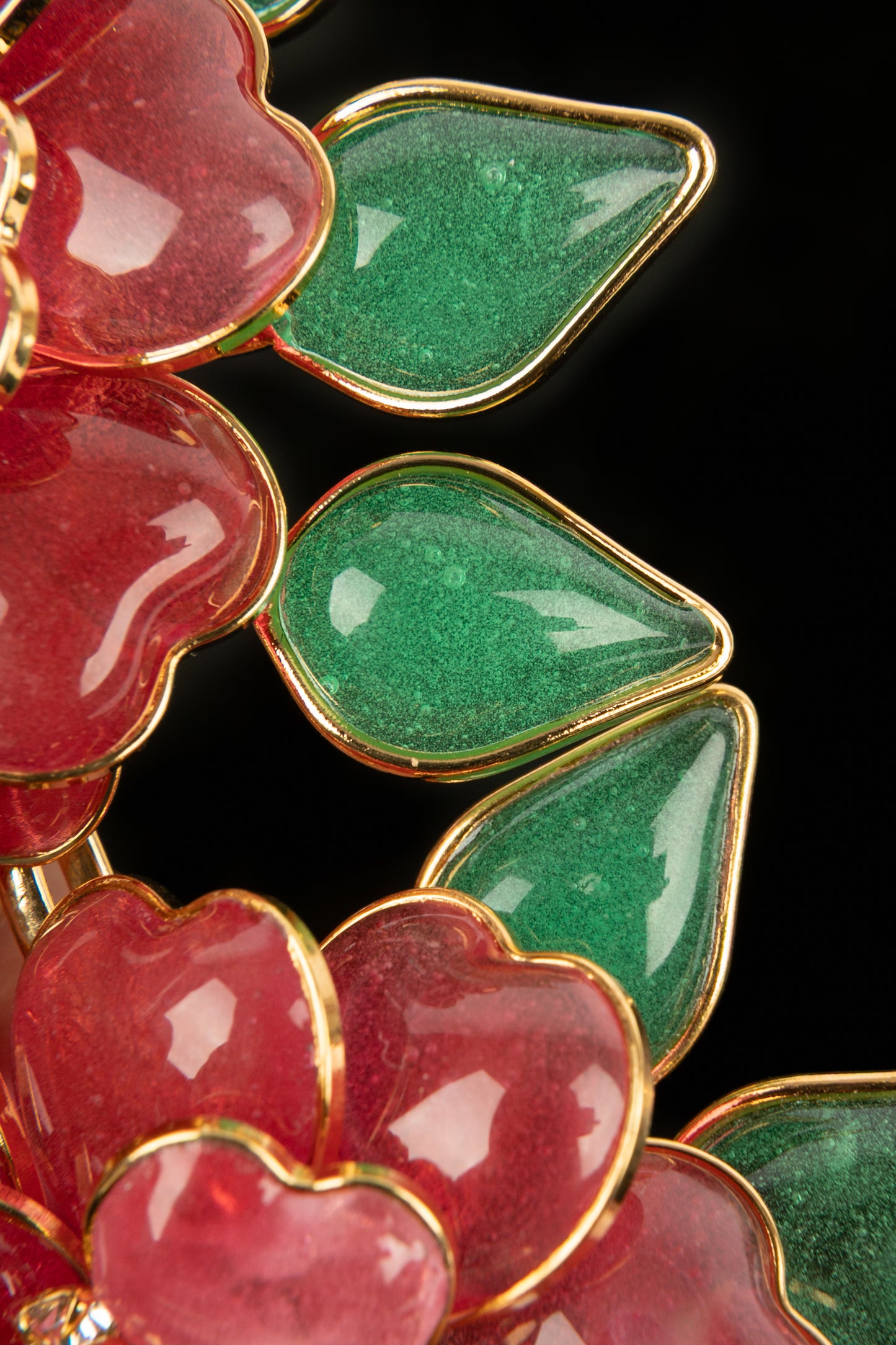 Collier fleurs Augustine