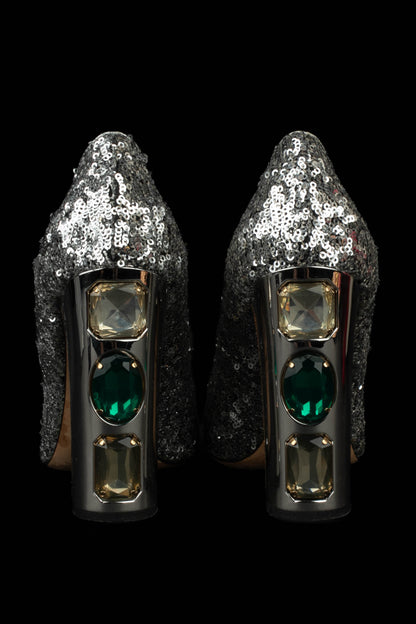 Escarpins paillettes Dolce & Gabbana