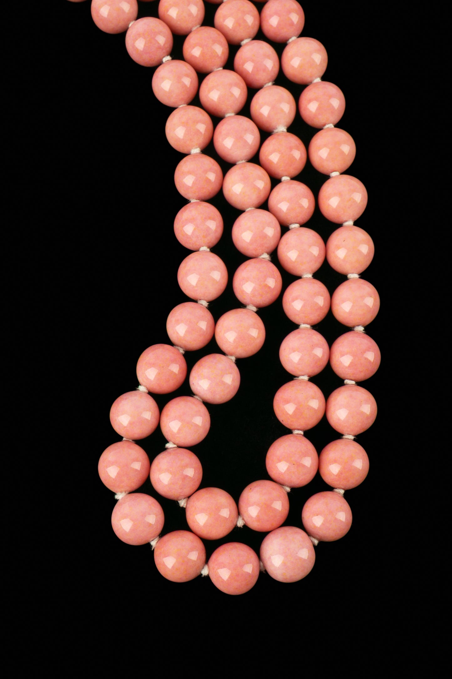 Collier de perles roses Chanel 2001