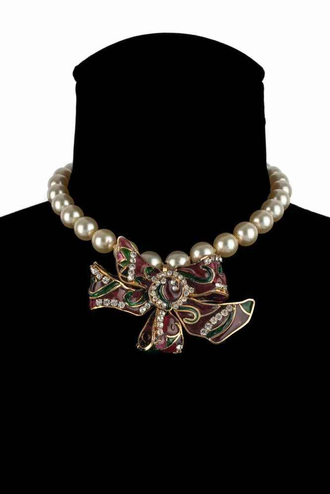 Parure "Noeud" Chanel 1980's