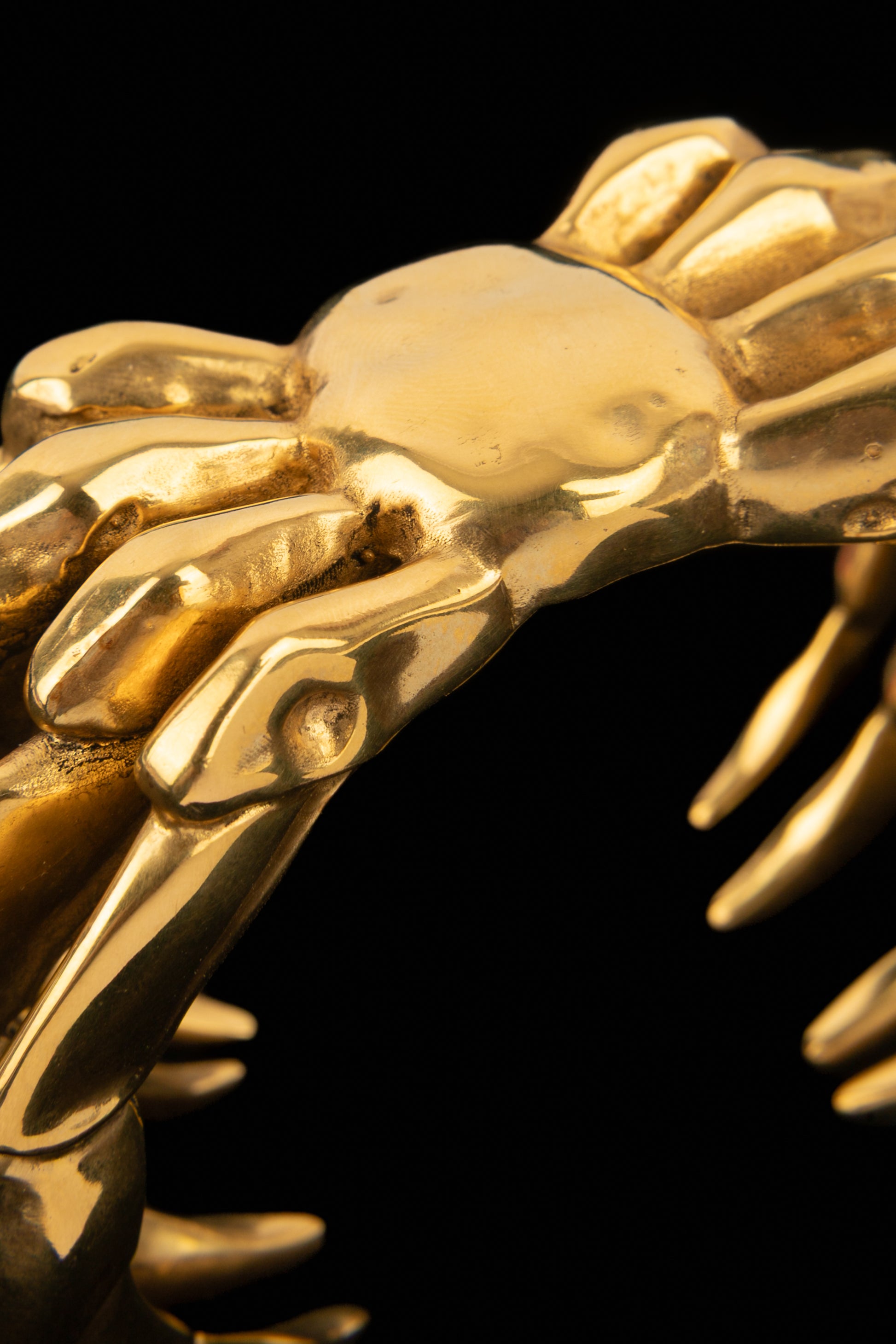 Bracelet manchette "Crabe" Saint Laurent