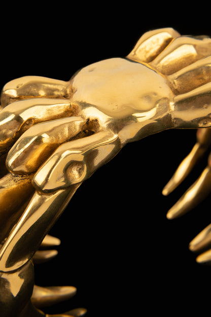 Bracelet manchette "Crabe" Saint Laurent