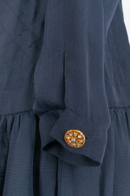 Ensemble en soie Chanel Haute Couture 