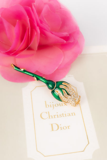 Broche fleur Dior