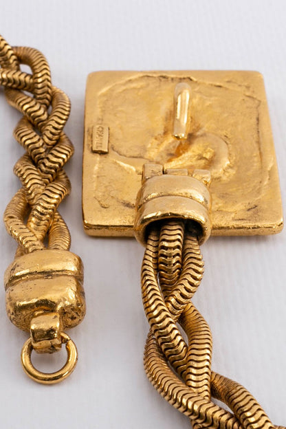 Ceinture doré Chanel