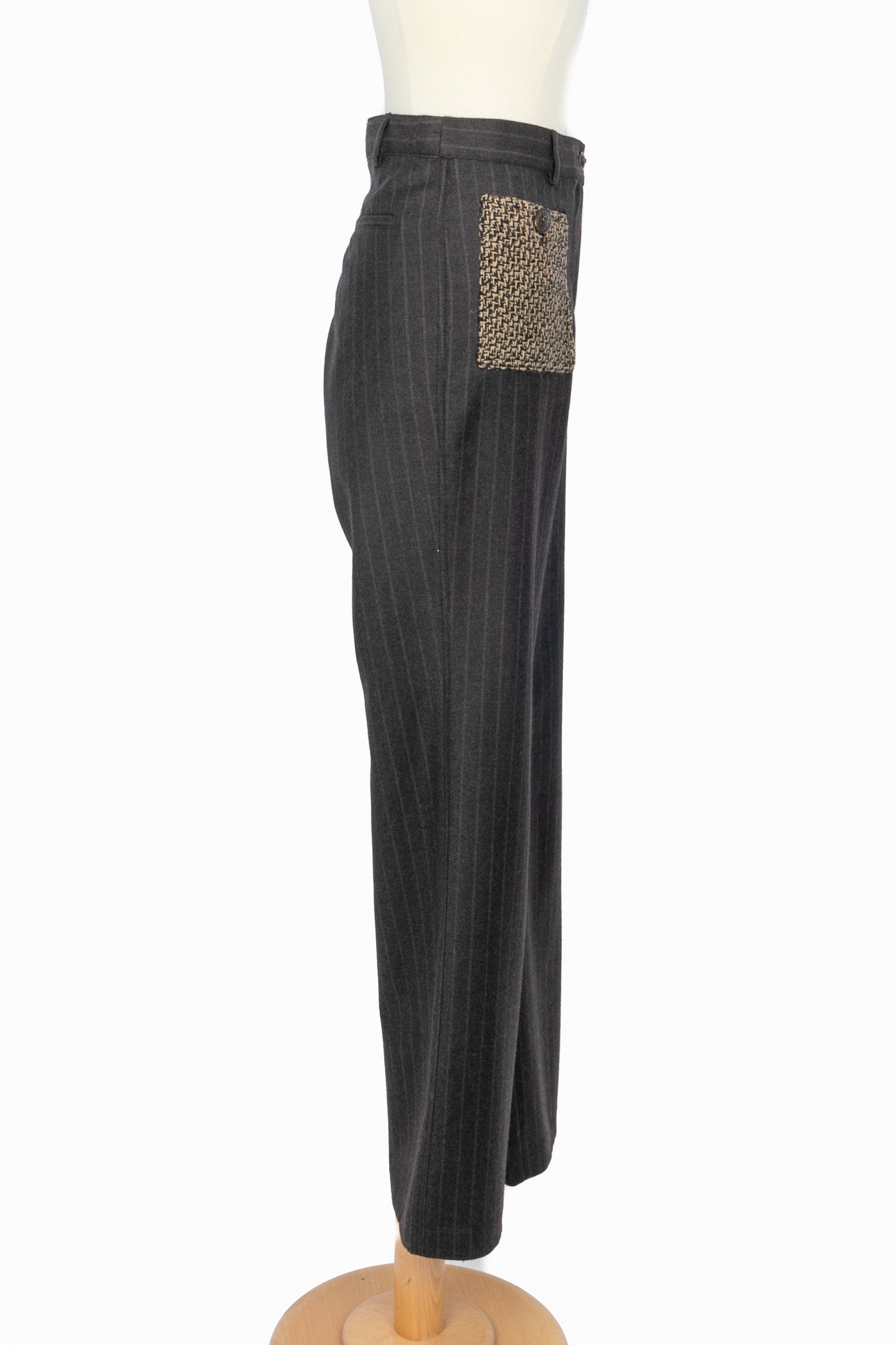 Pantalon en laine Chanel Automne 2004