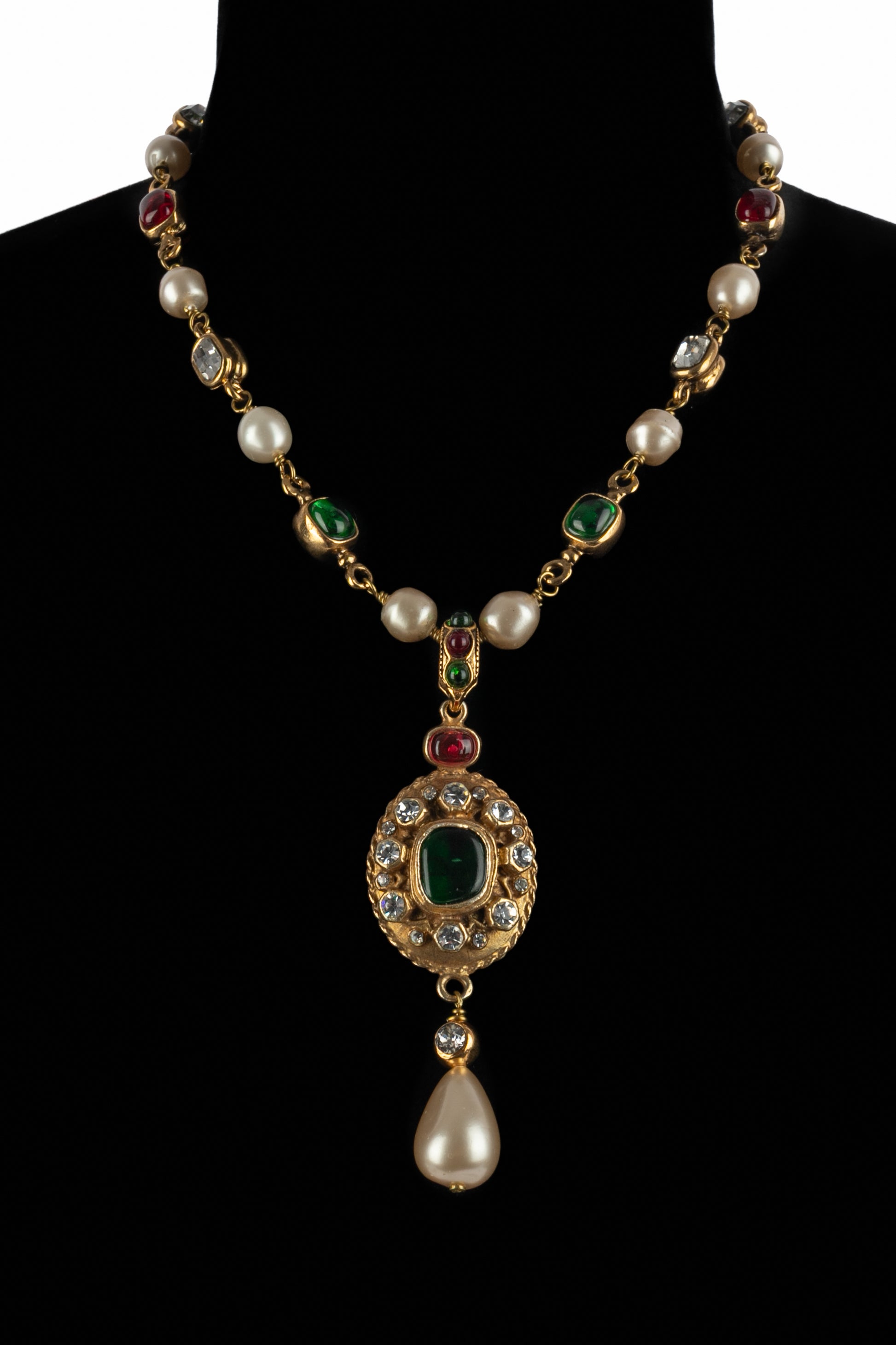 Collier byzantin Chanel 1985's