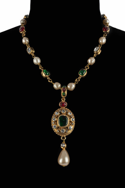 Collier byzantin Chanel 1985's