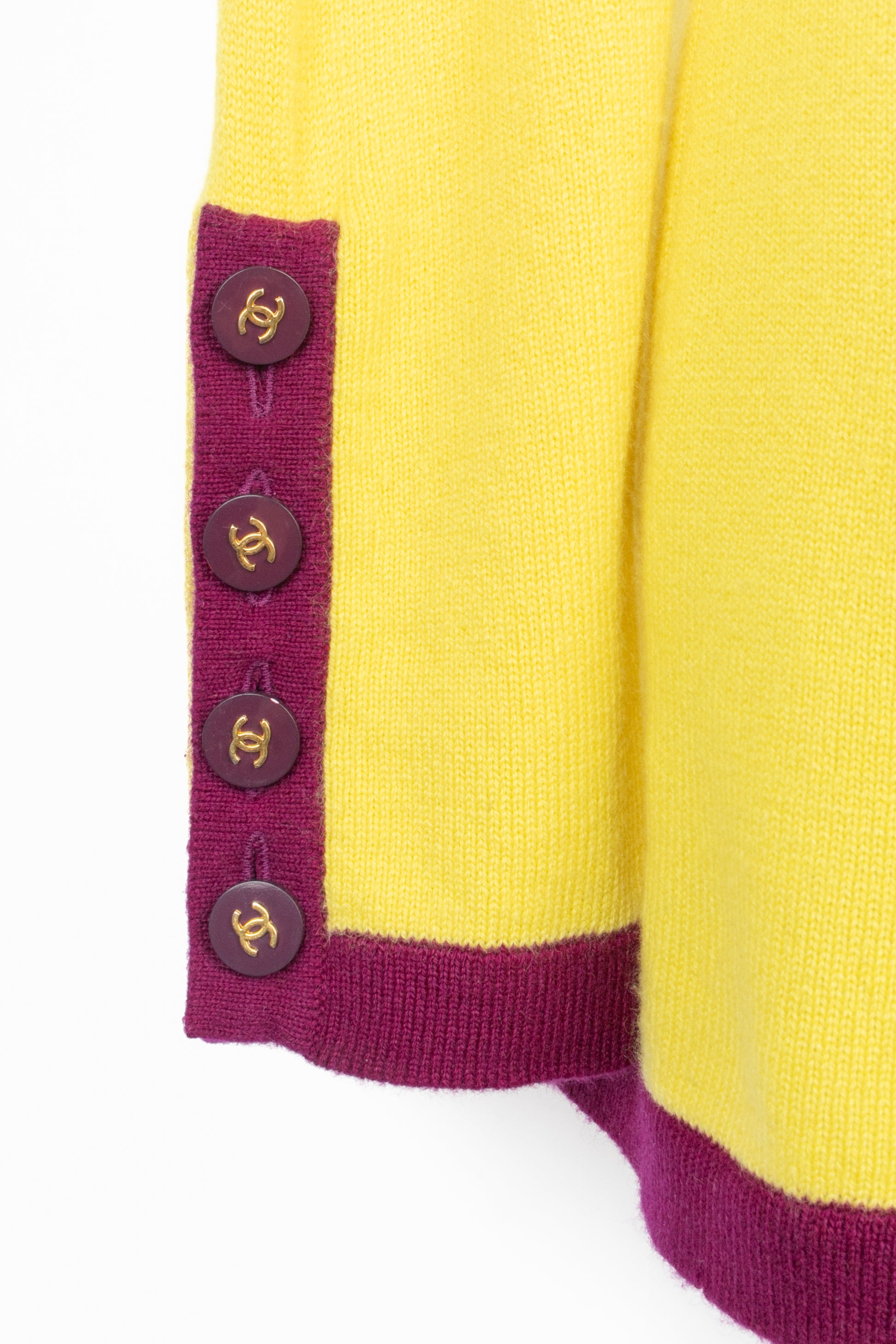 Gilet en cachemire Chanel Automne 1995