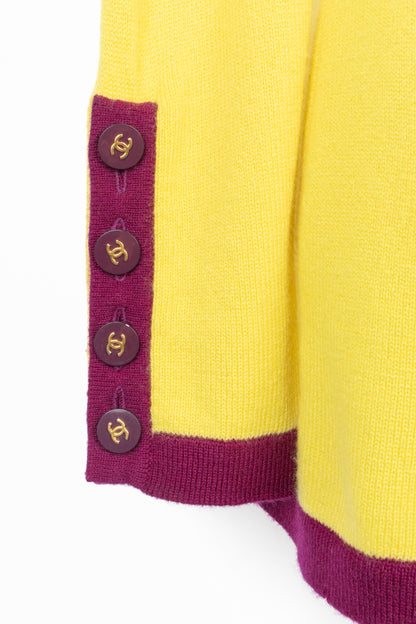 Gilet en cachemire Chanel Automne 1995