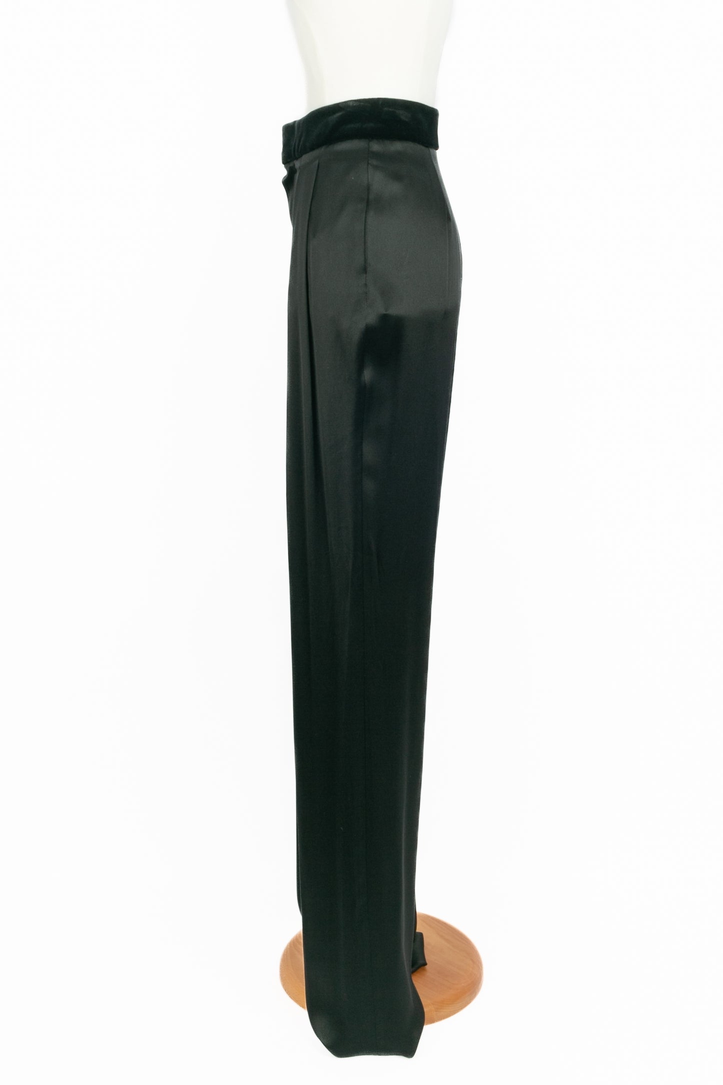 Pantalon en soie Gucci