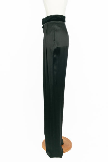 Pantalon en soie Gucci