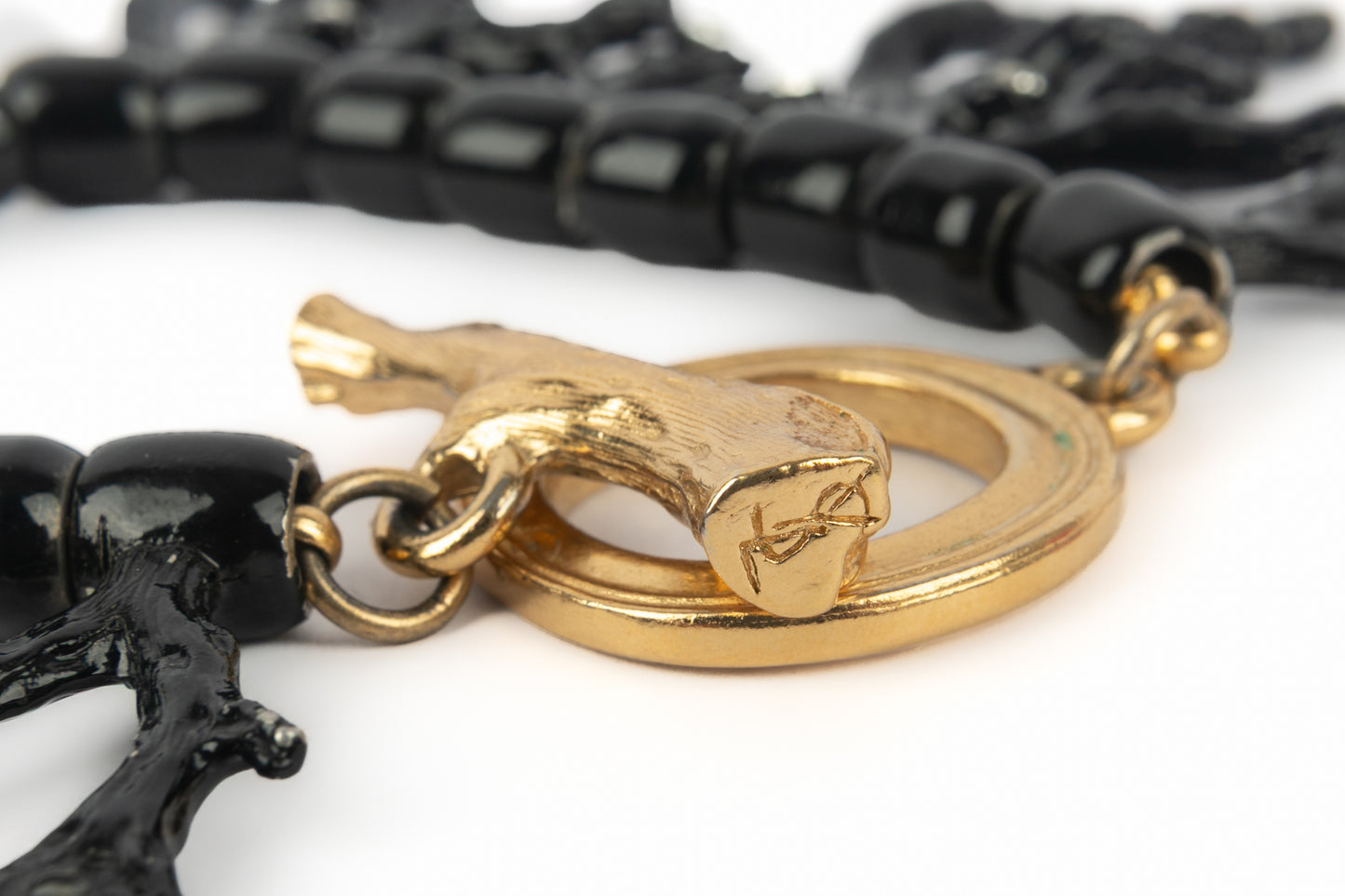 Bracelet corail Yves Saint Laurent
