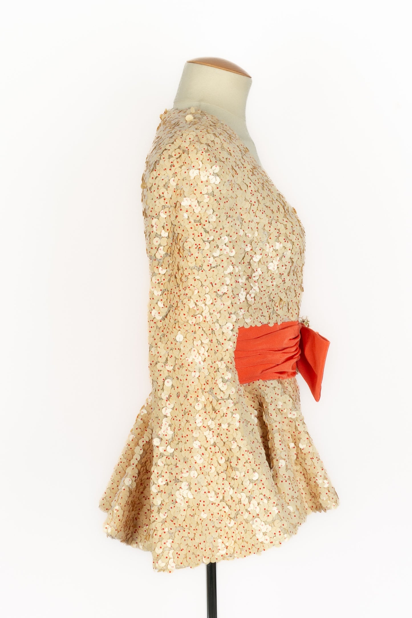 Veste Paco Rabanne Haute Couture été 1989