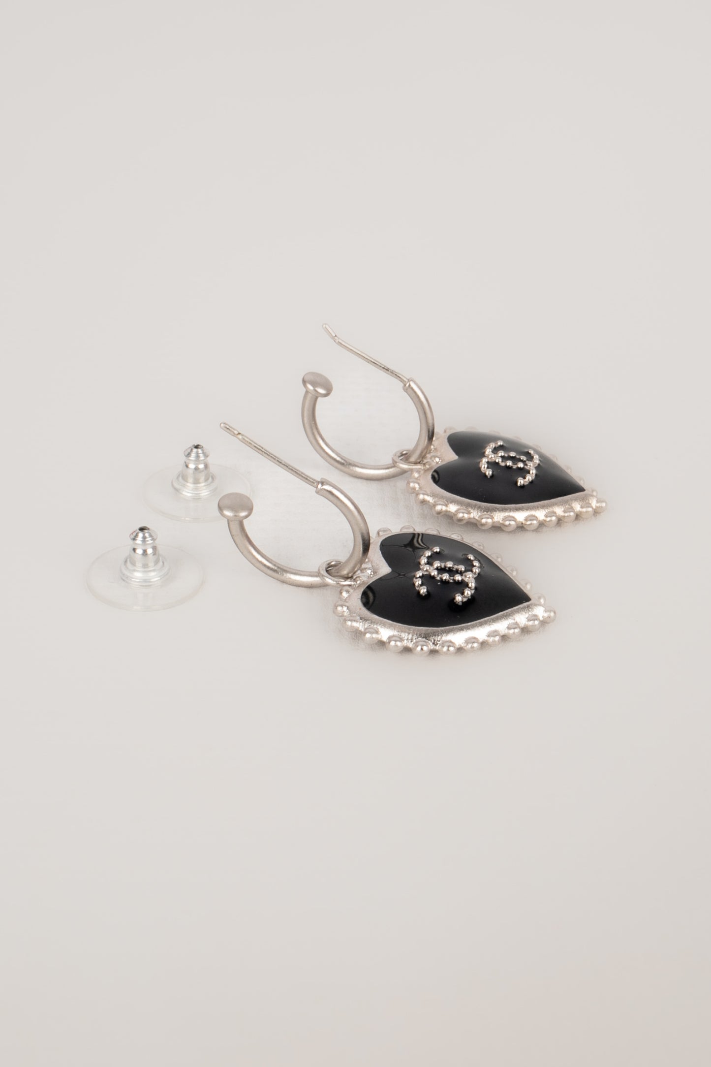 Boucles d'oreilles coeur Chanel 2007