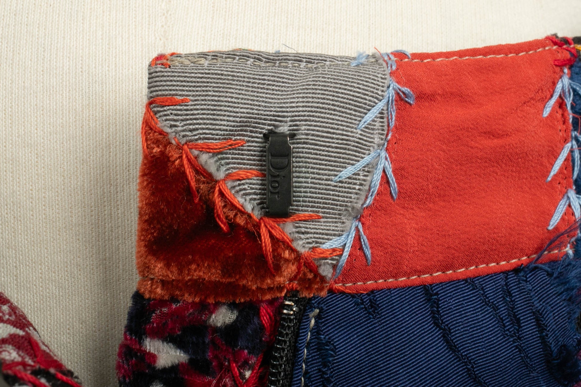 Pantalon patchwork Dior Automne 2018