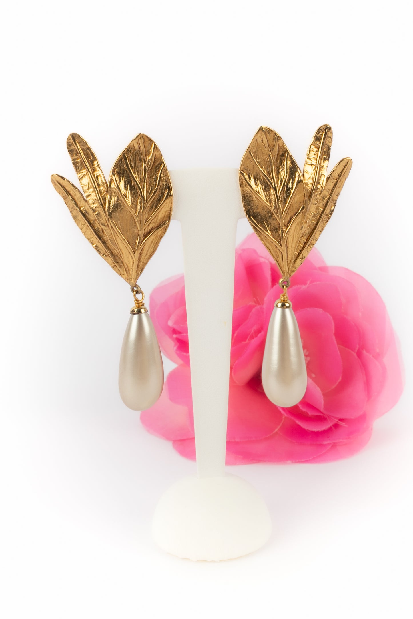 Boucles d'oreilles Christian Dior Haute Couture été 1993