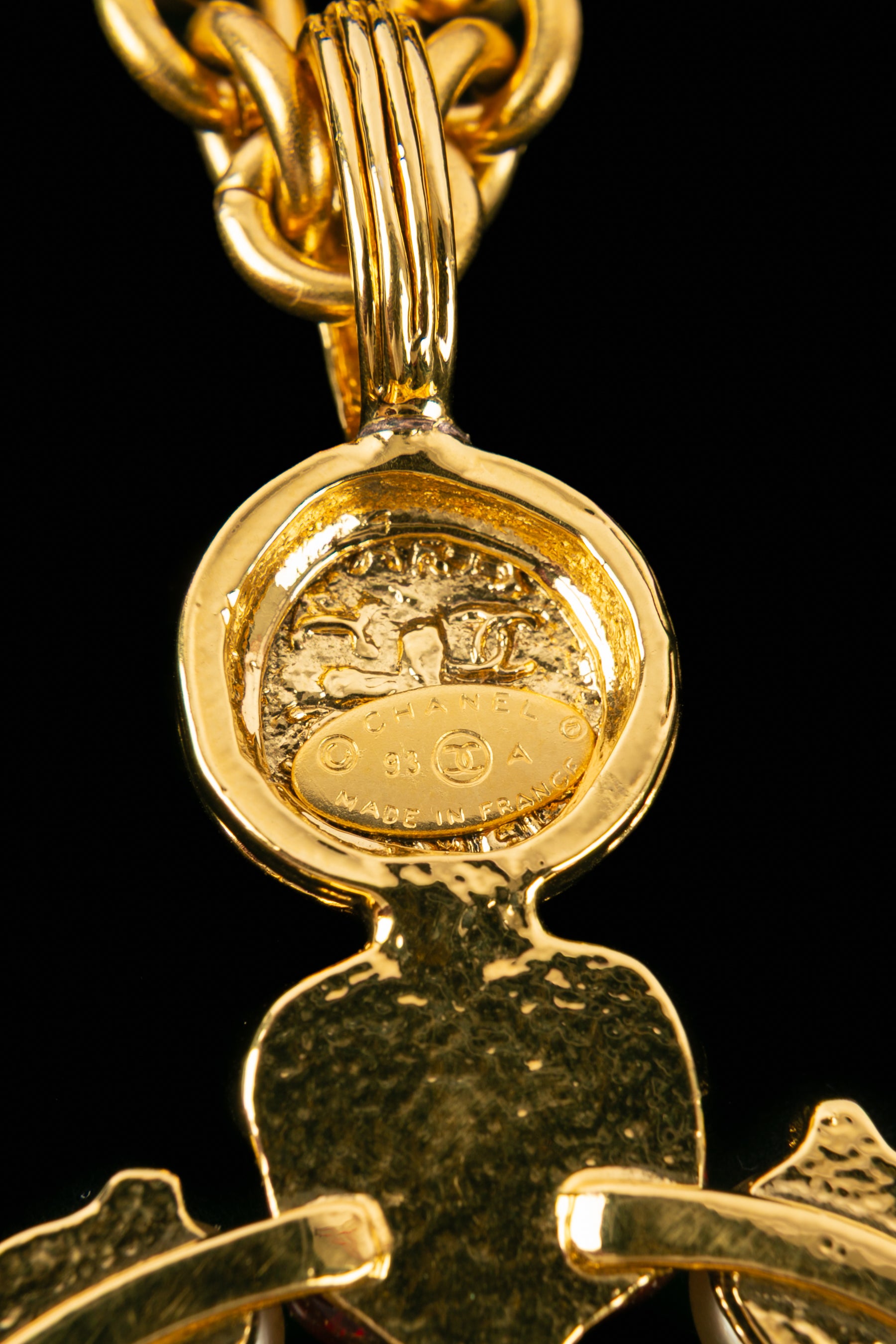 Collier pendentif Chanel 1993