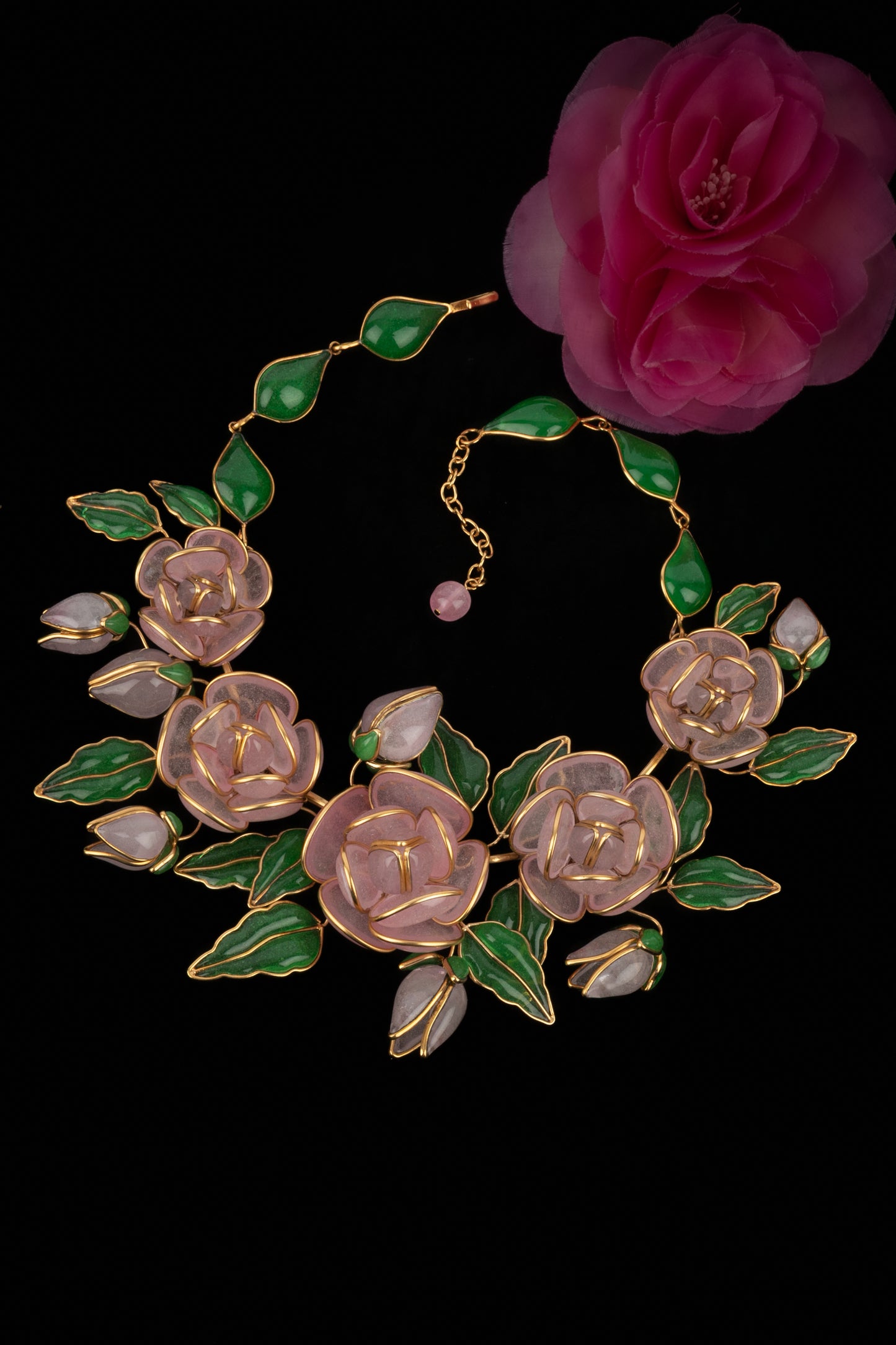 Collier de fleurs Augustine