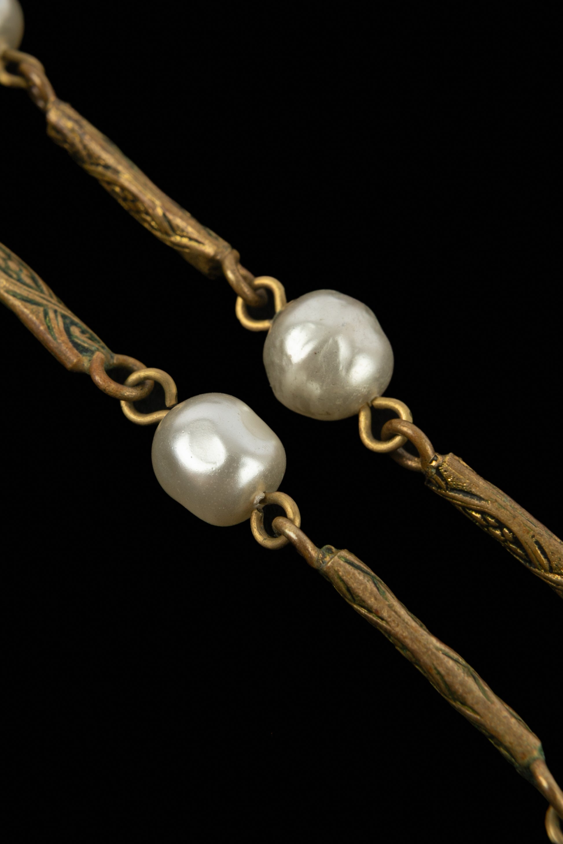 Collier sautoir Chanel époque Coco