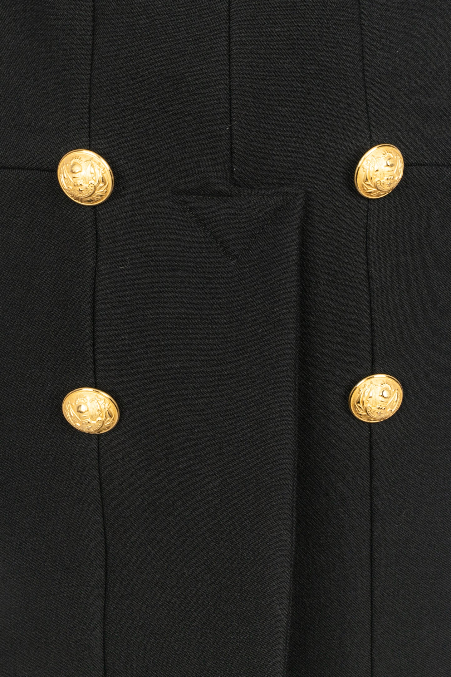 Manteau "Navy" Balmain Homme Hiver 2016