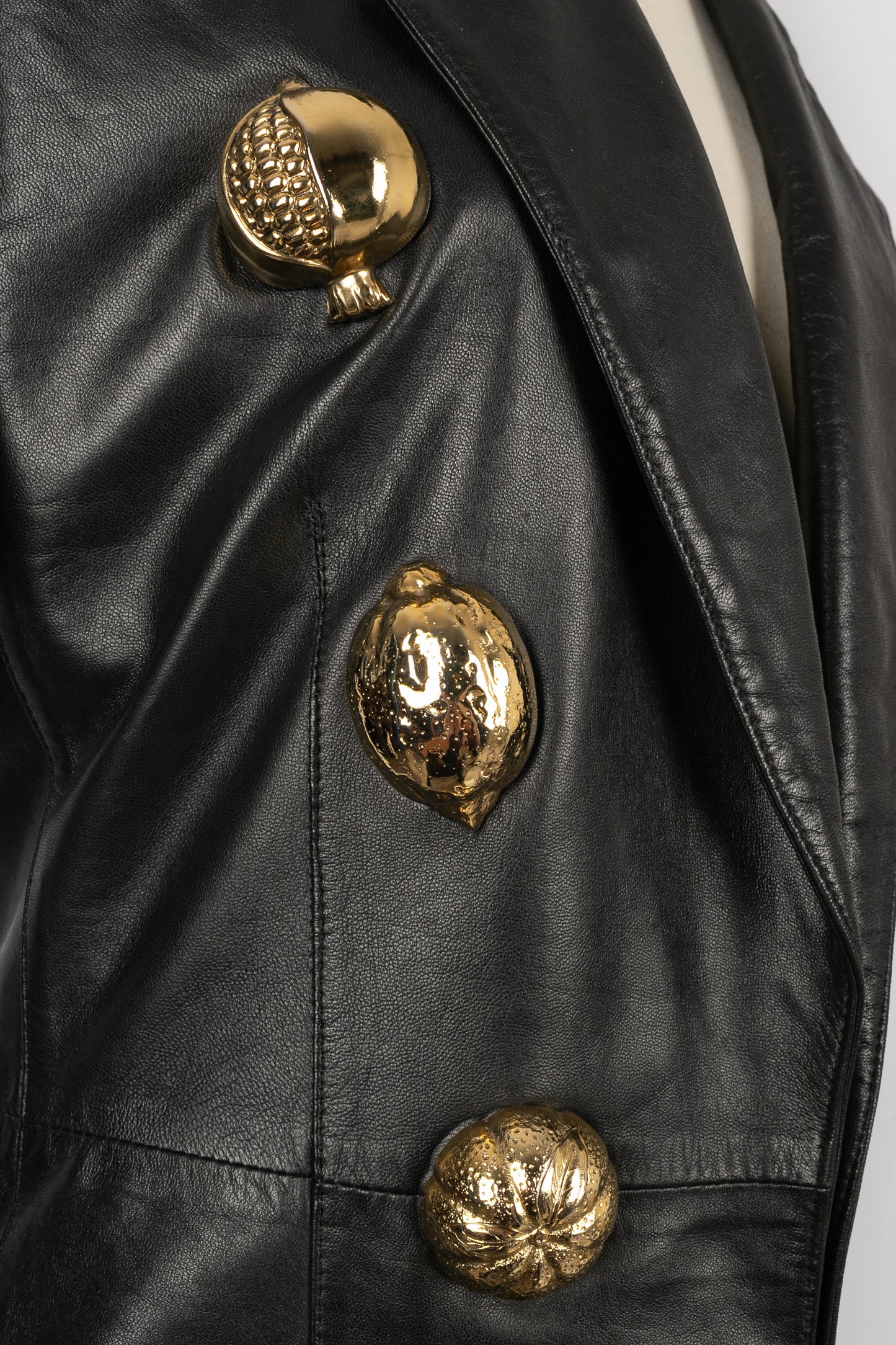 Veste en cuir Gianfranco Ferré