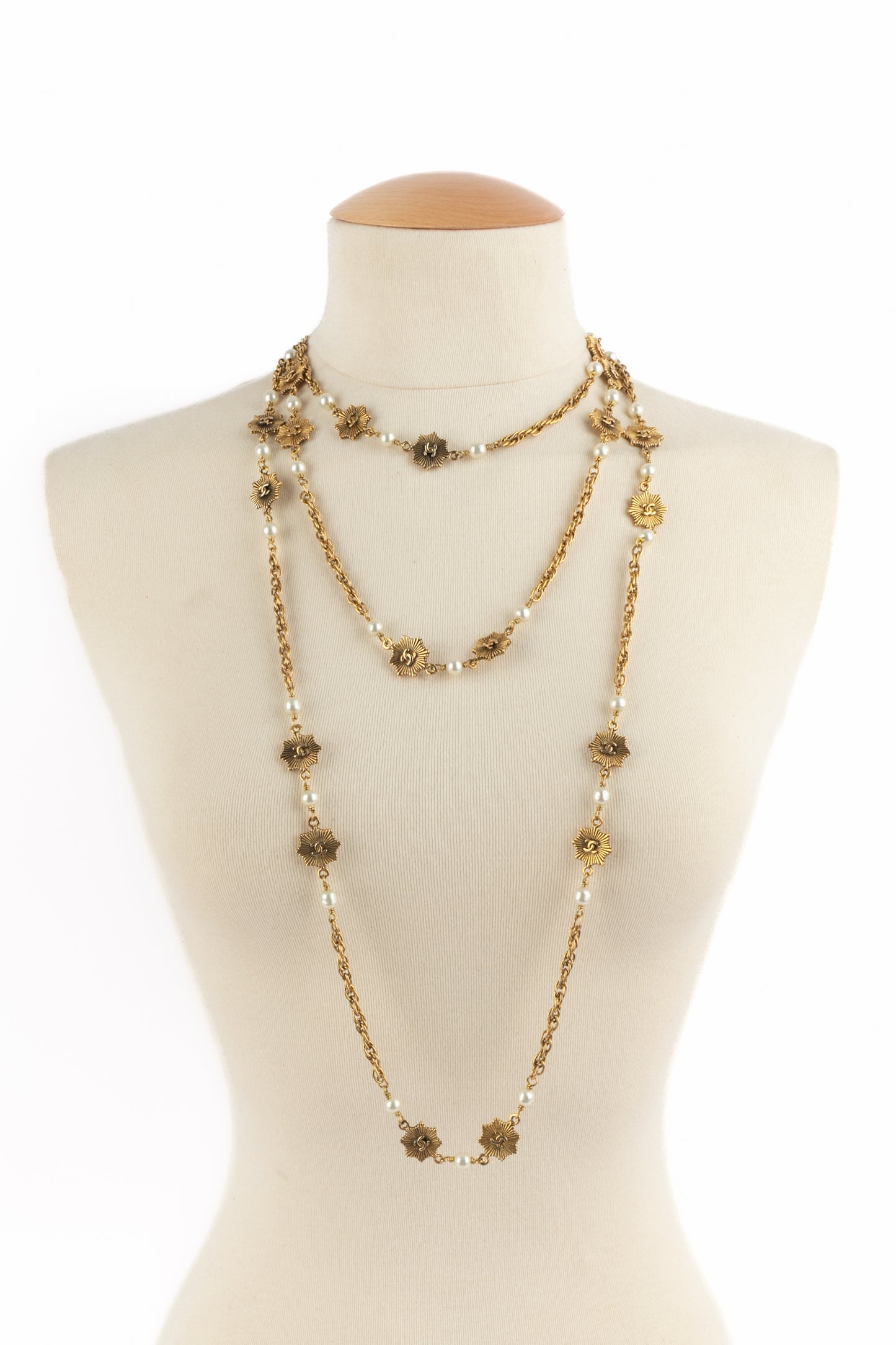 Collier "étoiles" Chanel 1980's