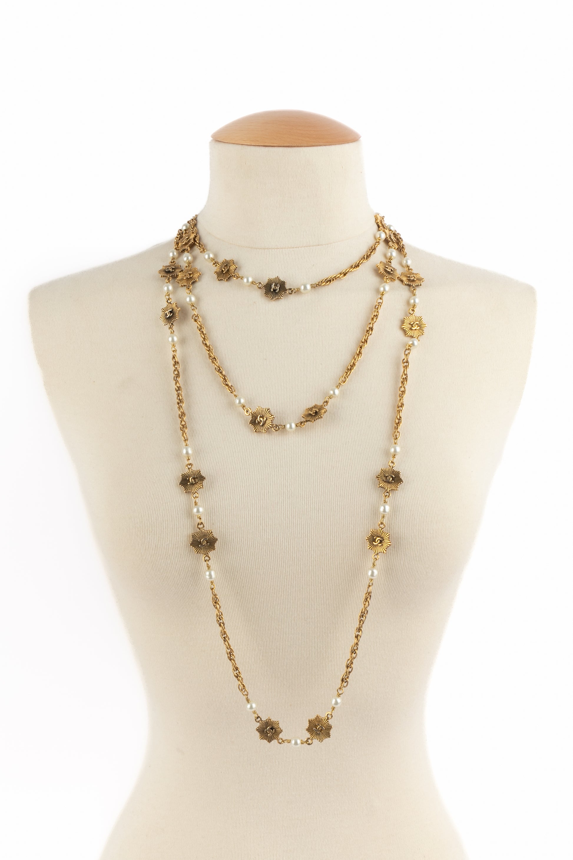 Collier "étoiles" Chanel 1980's