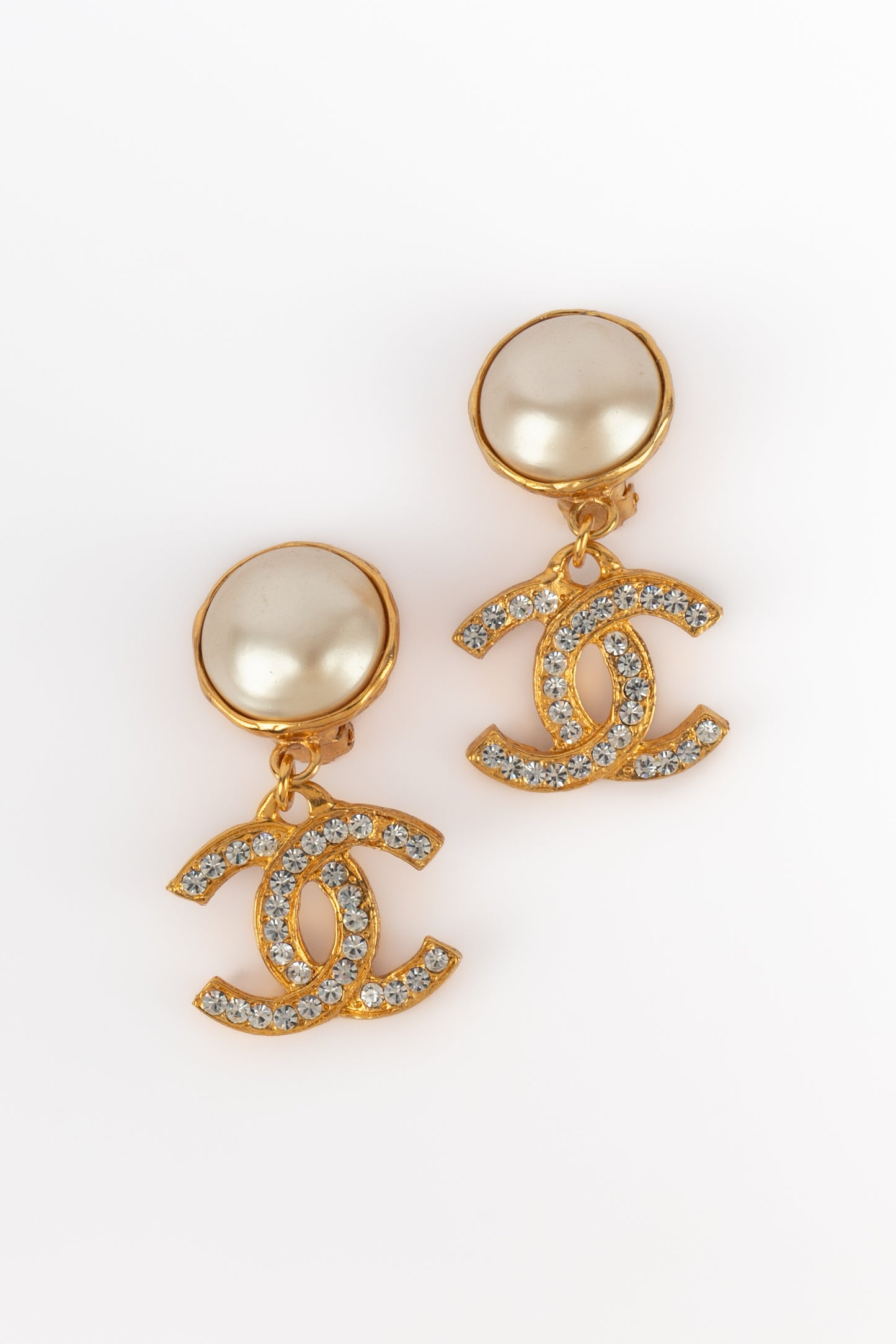Boucles d'oreilles cc Chanel