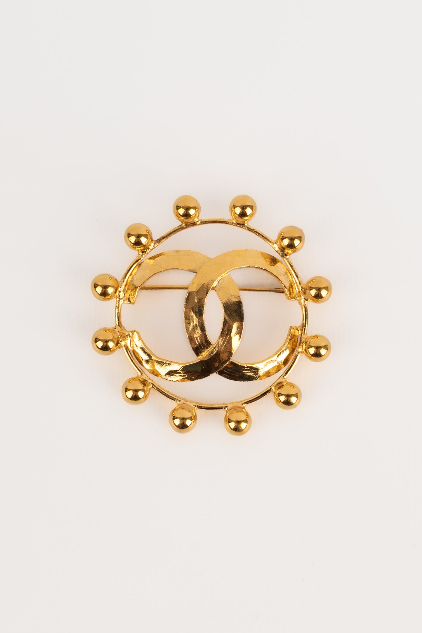 Broche cc Chanel 1990's