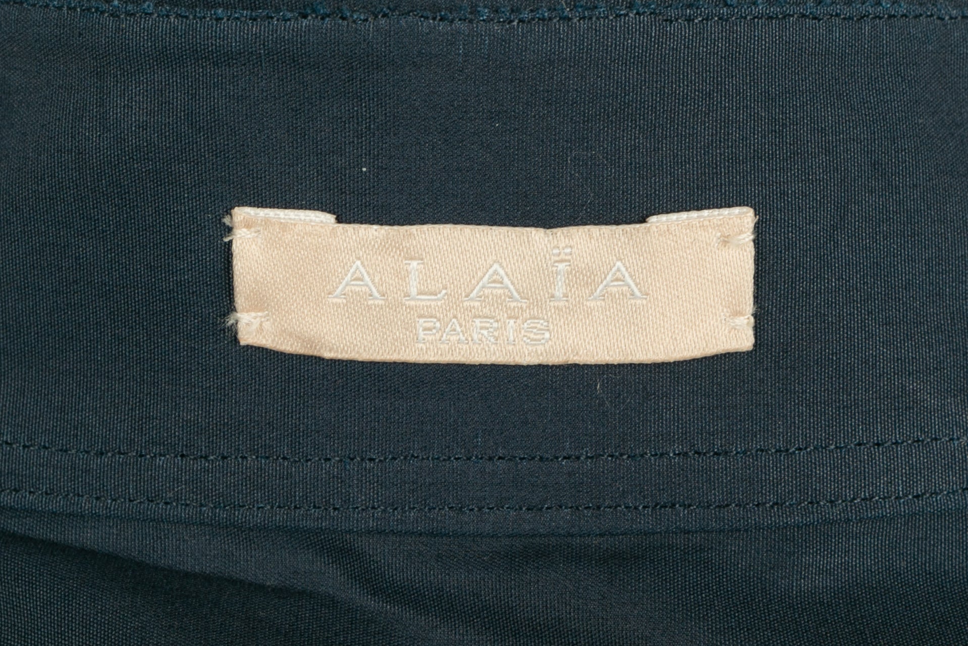 Chemisier bleu Alaïa 