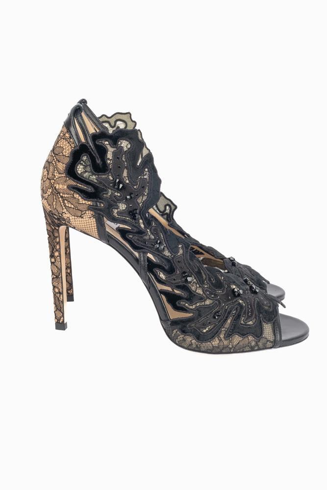 Escarpins en dentelle Jimmy Choo