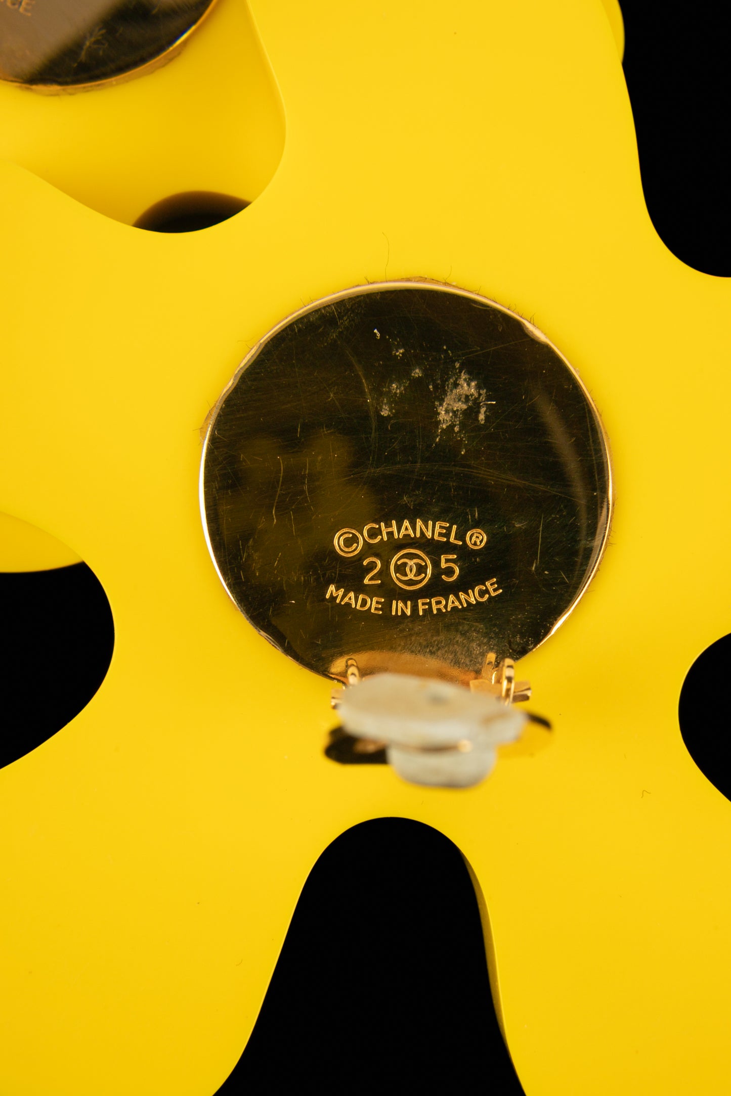 Boucles d'oreilles "Fleur" Chanel Eté 1991