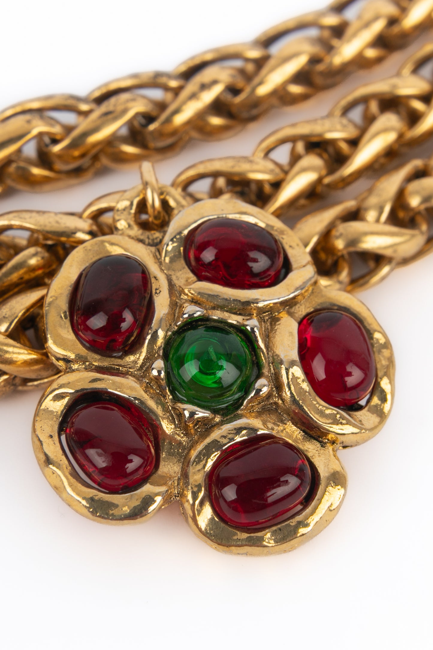 Collier fleurs Chanel 1984