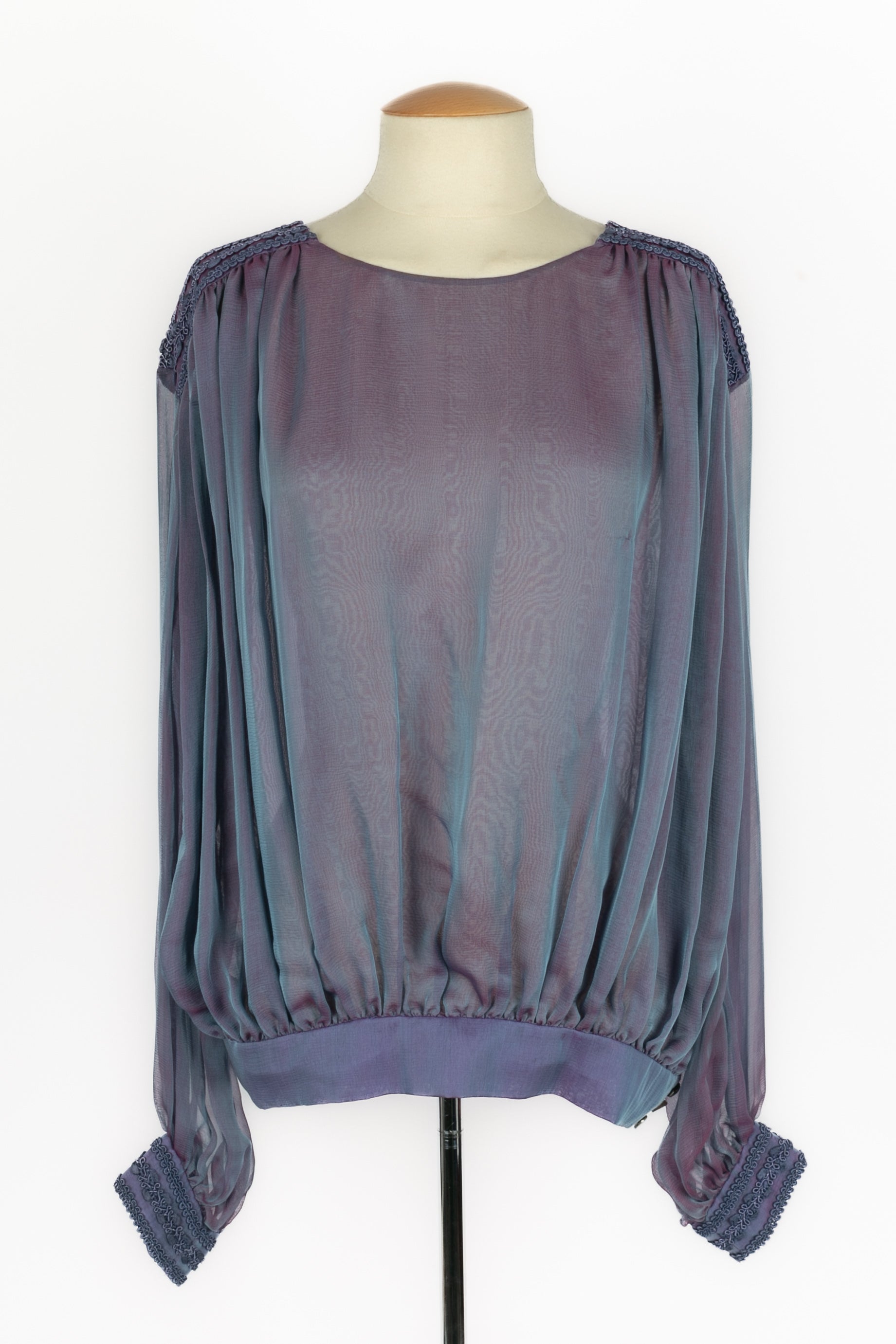 Chemisier et étole Christian Dior Hiver 1993