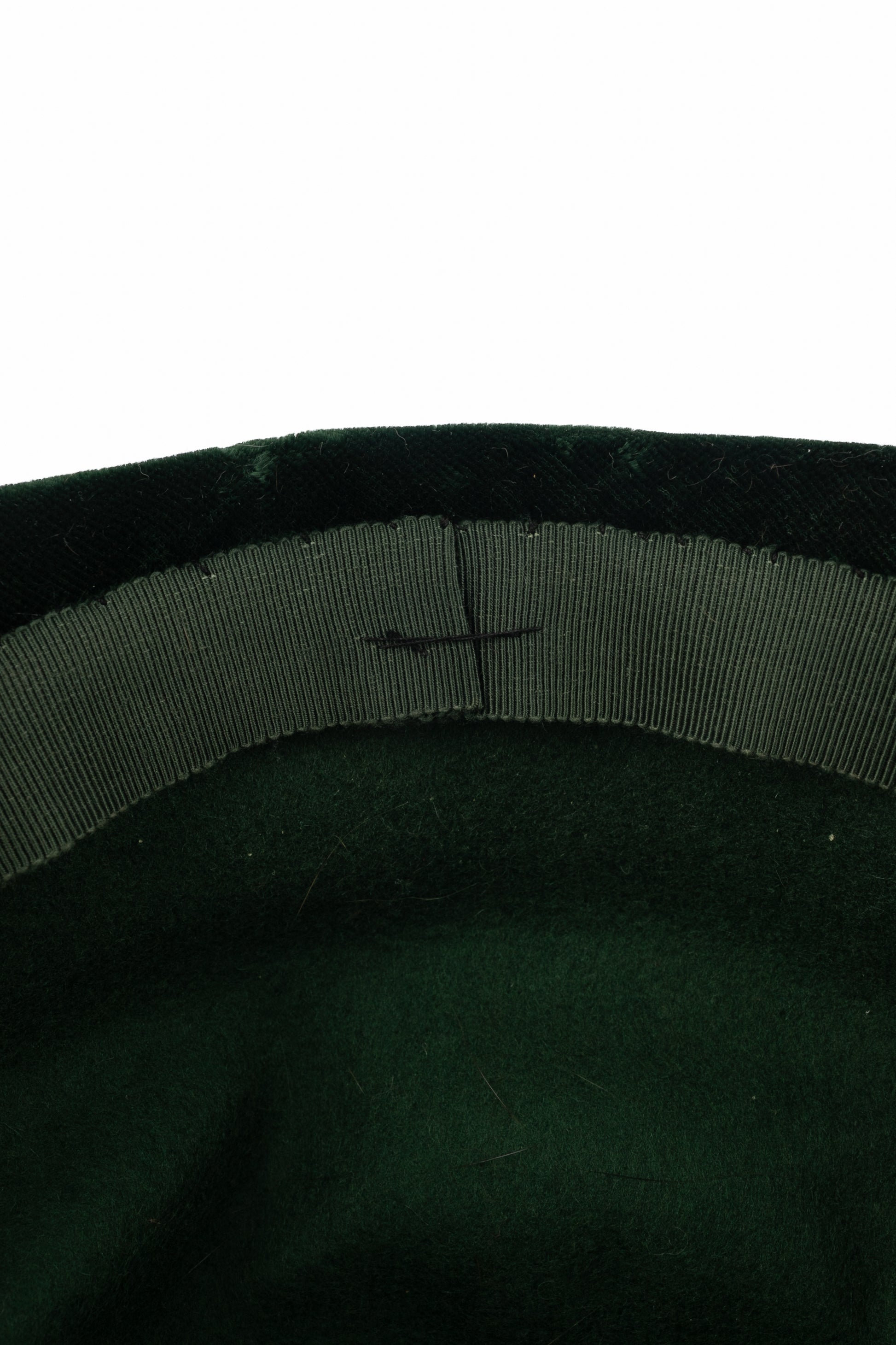 Chapeau vintage à plumes